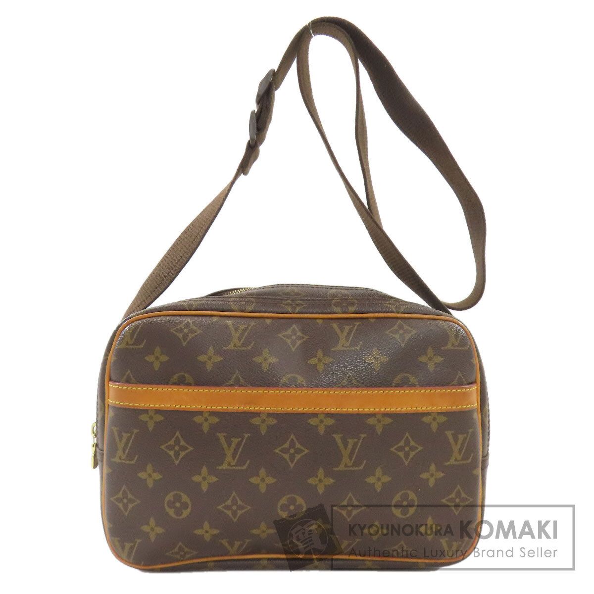 LOUIS VUITTON ルイヴィトン M45254 リポーターPM ショルダーバッグ モノグラムキャンバス レディース [中古]