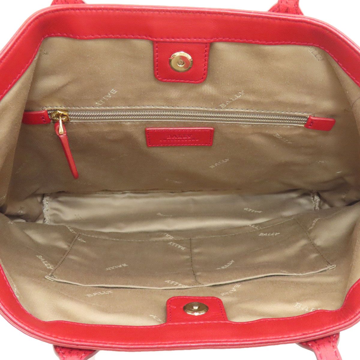 BALLY バリー ロゴ トートバッグ レザー レディース [中古] - メルカリ