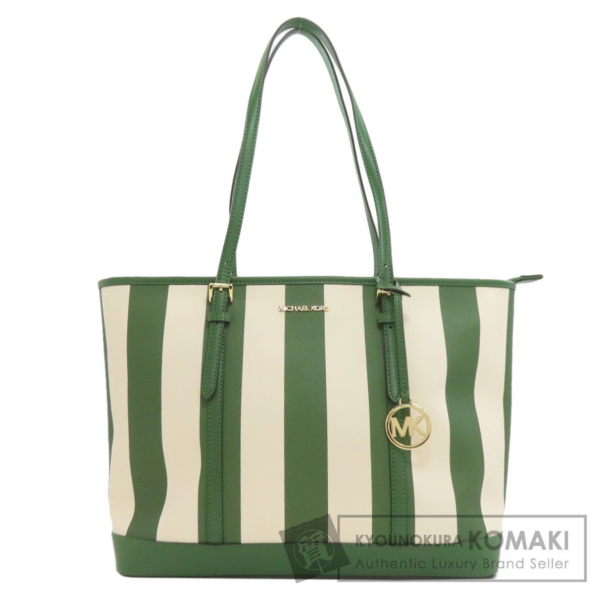 Michael Kors マイケルコース ジェットセット トラベル トートバッグ PVC レディース [中古]