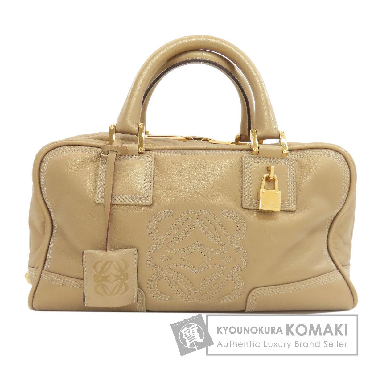 LOEWE ロエベ アマソナ ハンドバッグ ラムスキン レディース [中古]