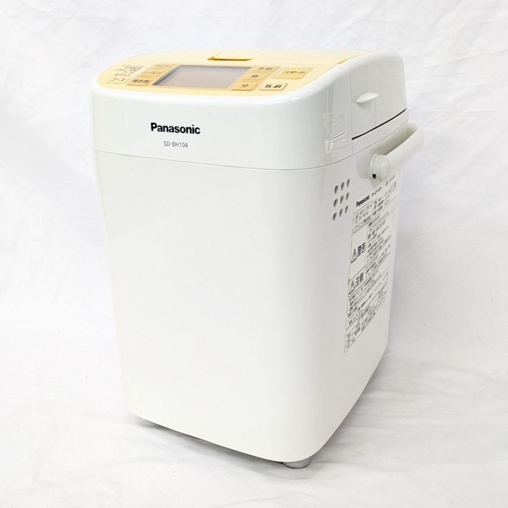 使用数回・美品】パナソニック ホームベーカリー 1斤タイプ SD-BH104