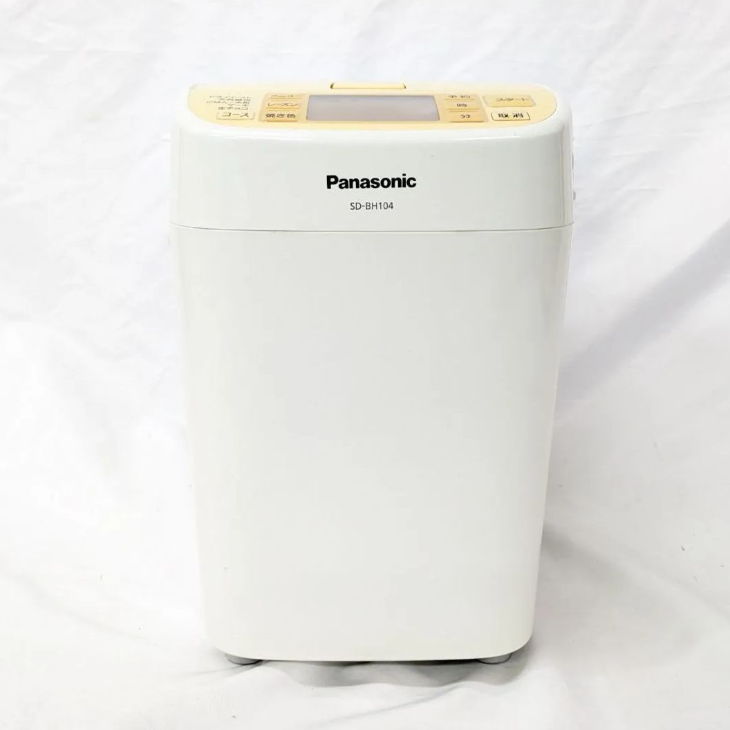 使用数回・美品】パナソニック ホームベーカリー 1斤タイプ SD-BH104