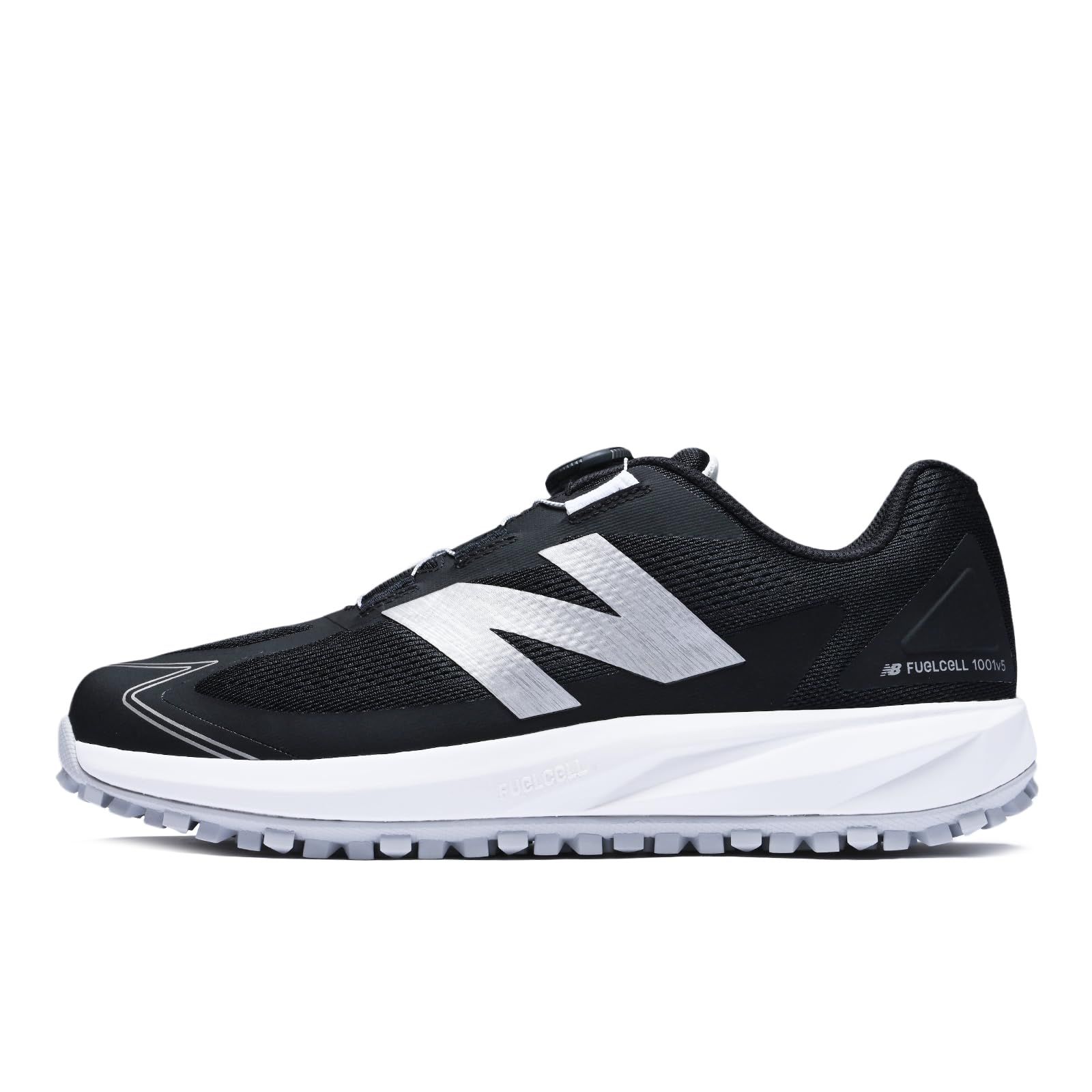 [ニューバランス] ゴルフシューズ UGS1001 スパイクレス BOA ボア F(BLACK/SILVER) 29.0 cm 2E [F(BLACK/SILVER)] [29.0 cm 2E]