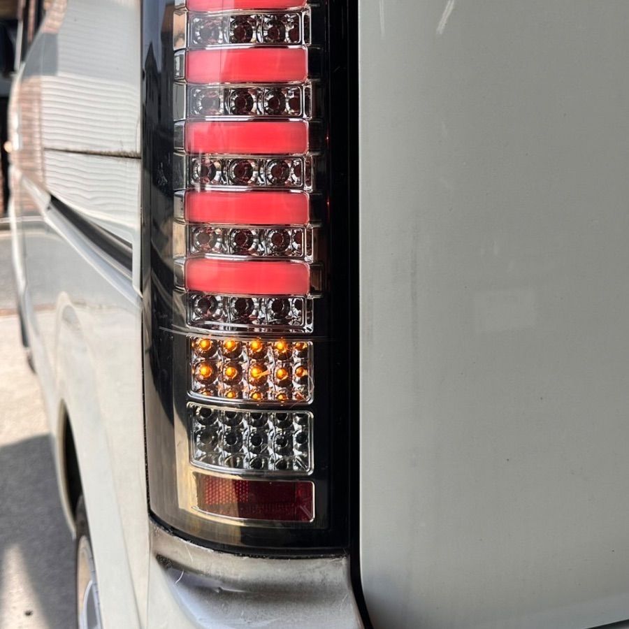 DA64W エブリイワゴン オールLEDテールランプ 左右セット REIZ風