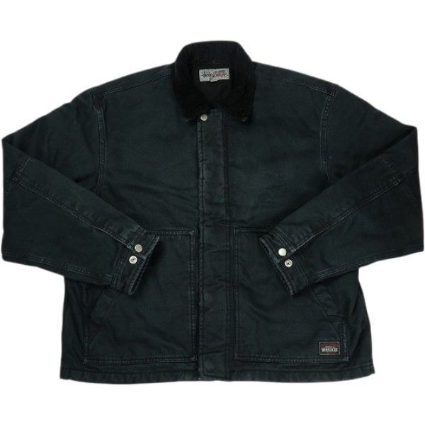 Size【S】 STUSSY ステューシー WORKGEAR JACKET BLACK ジャケット 黒 【中古品-良い】 30011092
