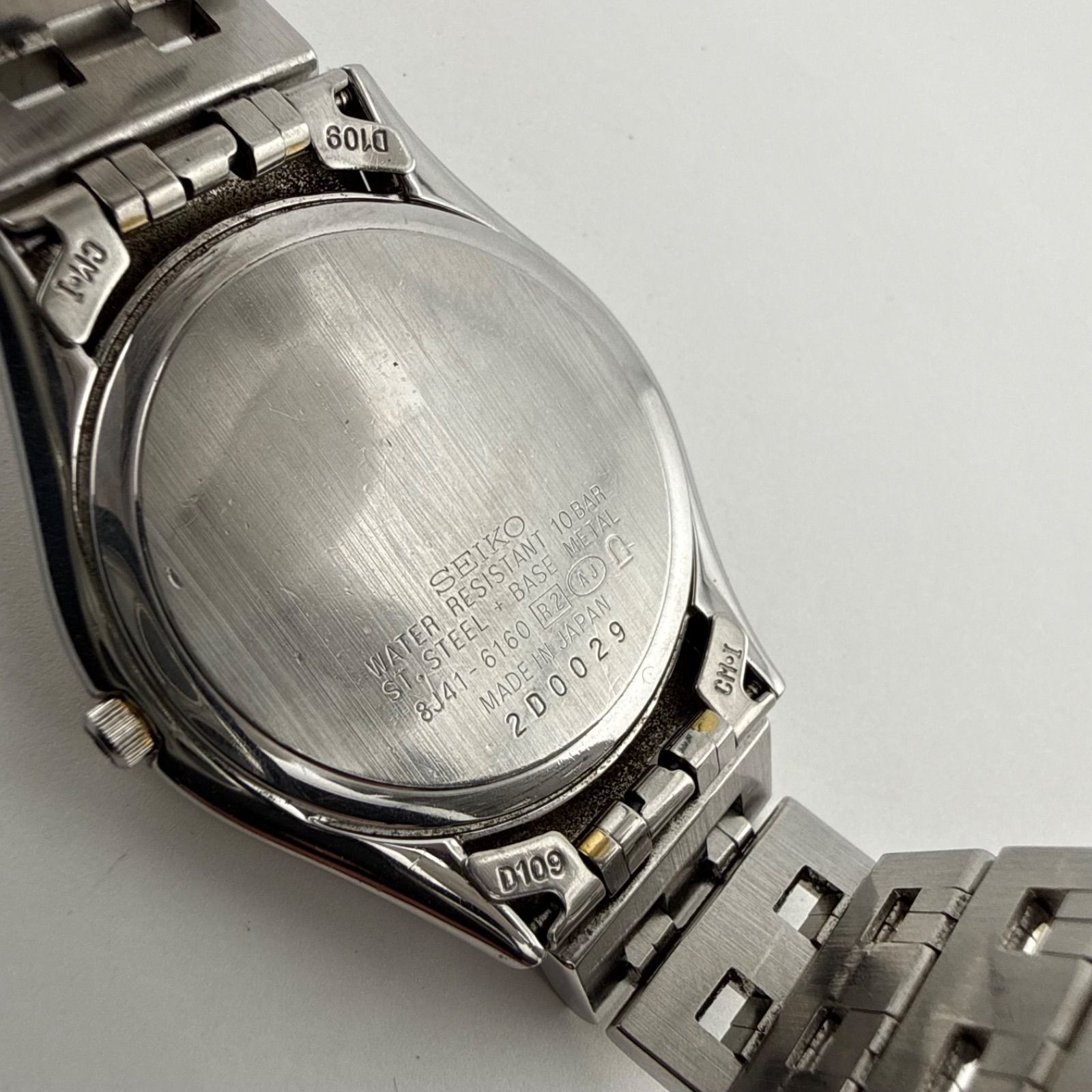 SEIKO 8J41-6160 セイコー DOLCE ドルチェ メンズ 腕時計 ジャンク