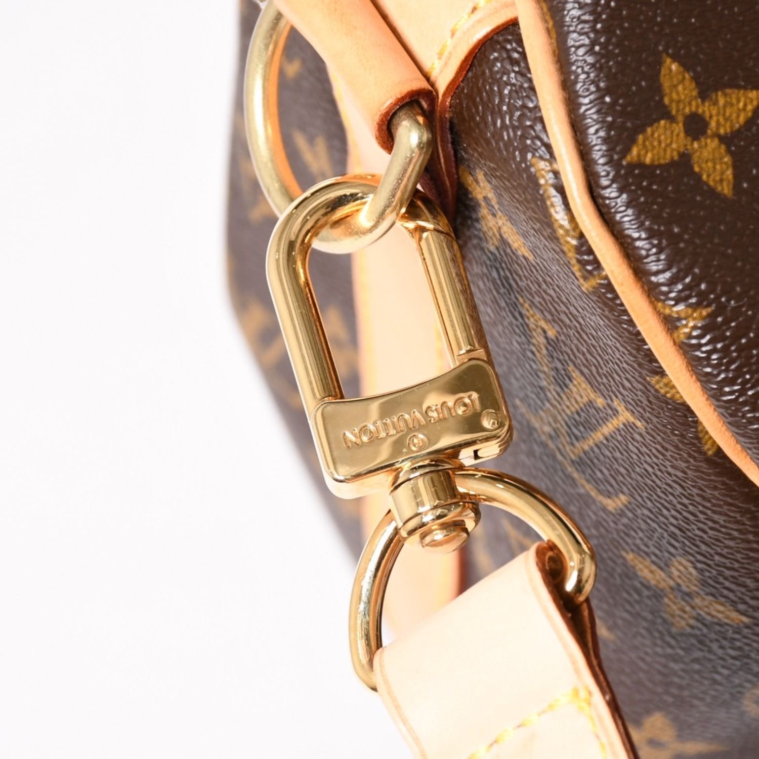 新品同様 LOUIS VUITTON ルイヴィトン ボストンバッグ キーポルバンド
