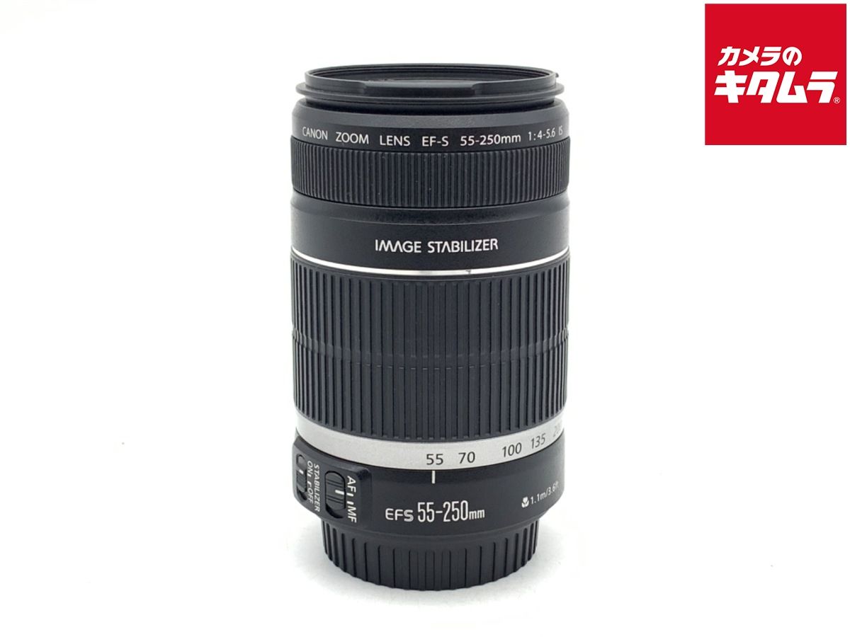 【中古】 【良品】 キヤノン EF-S 55-250mm F4-5.6 IS