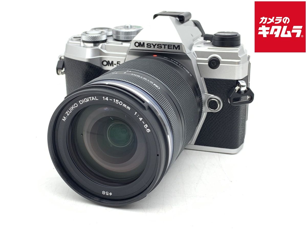 【中古】 【良品】 OM SYSTEM OM-5 14-150mm II レンズキット シルバー