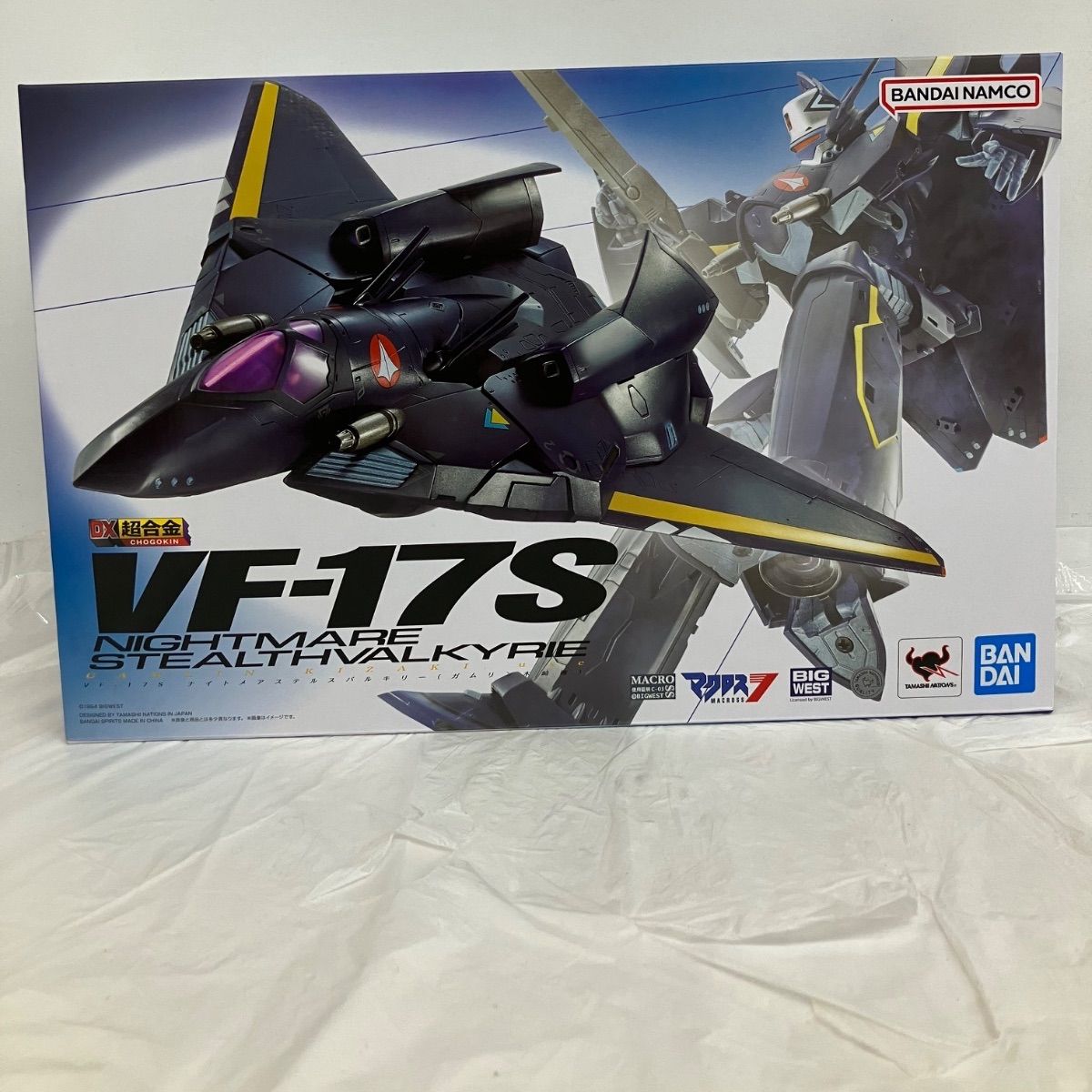 DX超合金 マクロス7 VF-17S ナイトメア ステルスバルキリー ガムリン 
