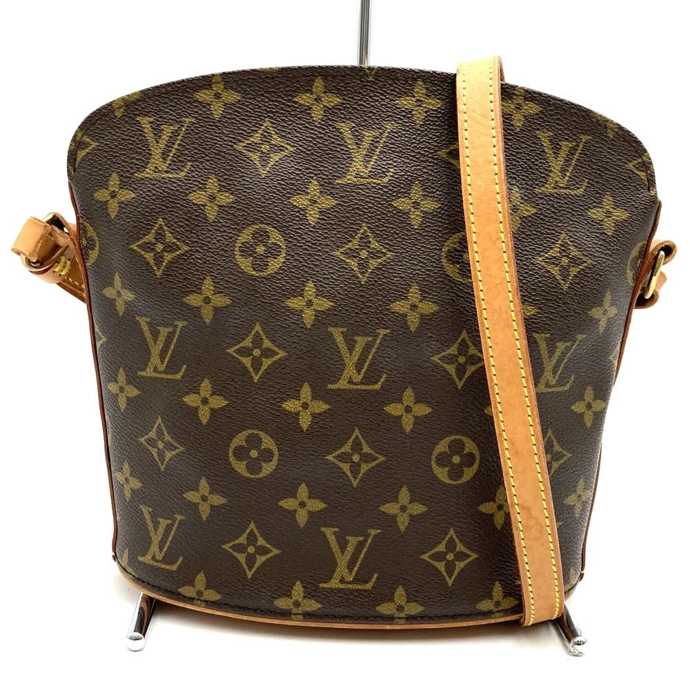 LOUIS VUITTON ルイ・ヴィトン ドルーオ M51290 ショルダーバッグ モノグラムキャンバス ブラウン レディース