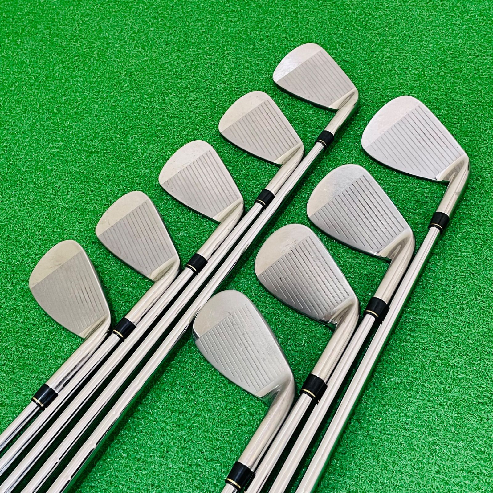189 Wilson DEEP RED TAB ウィルソン レフティ 左利き アイアン9本