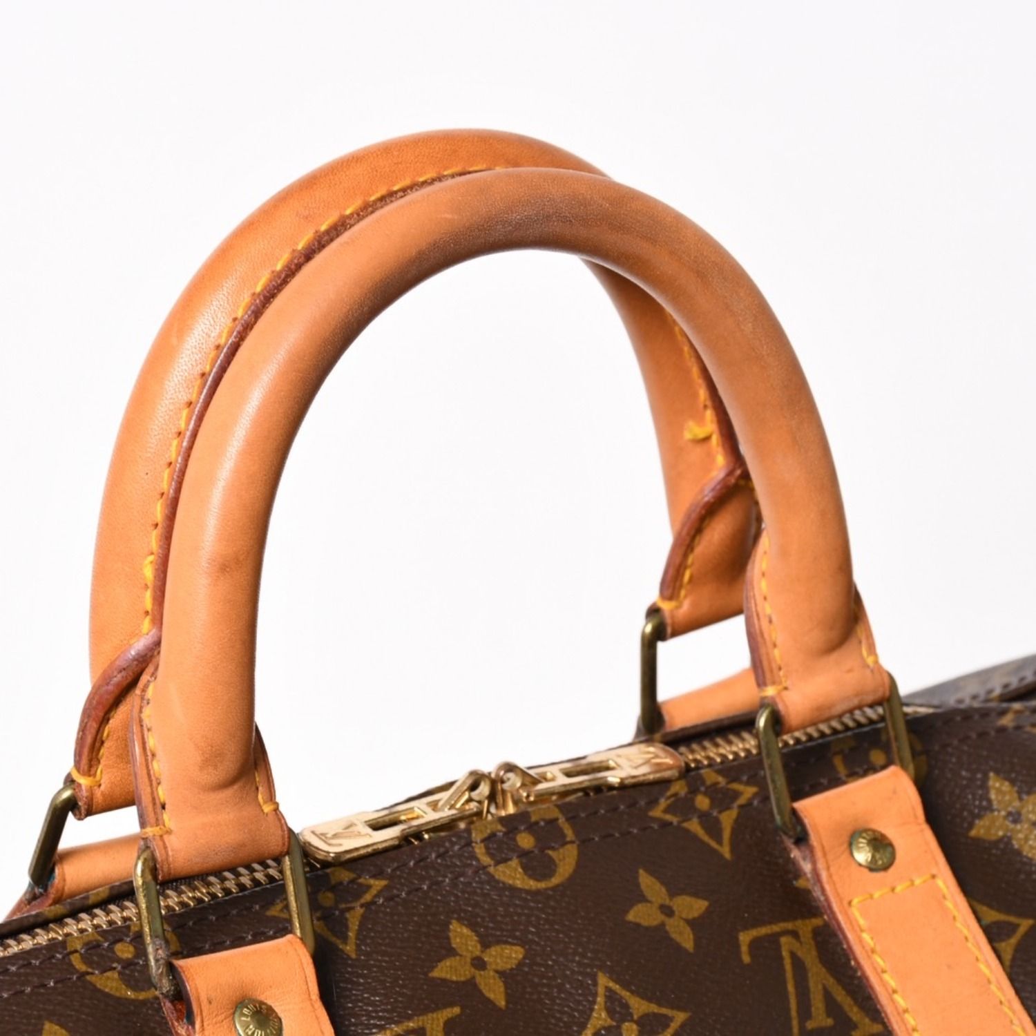 LOUIS VUITTON ルイヴィトン モノグラム キーポル 50 ブラウン 