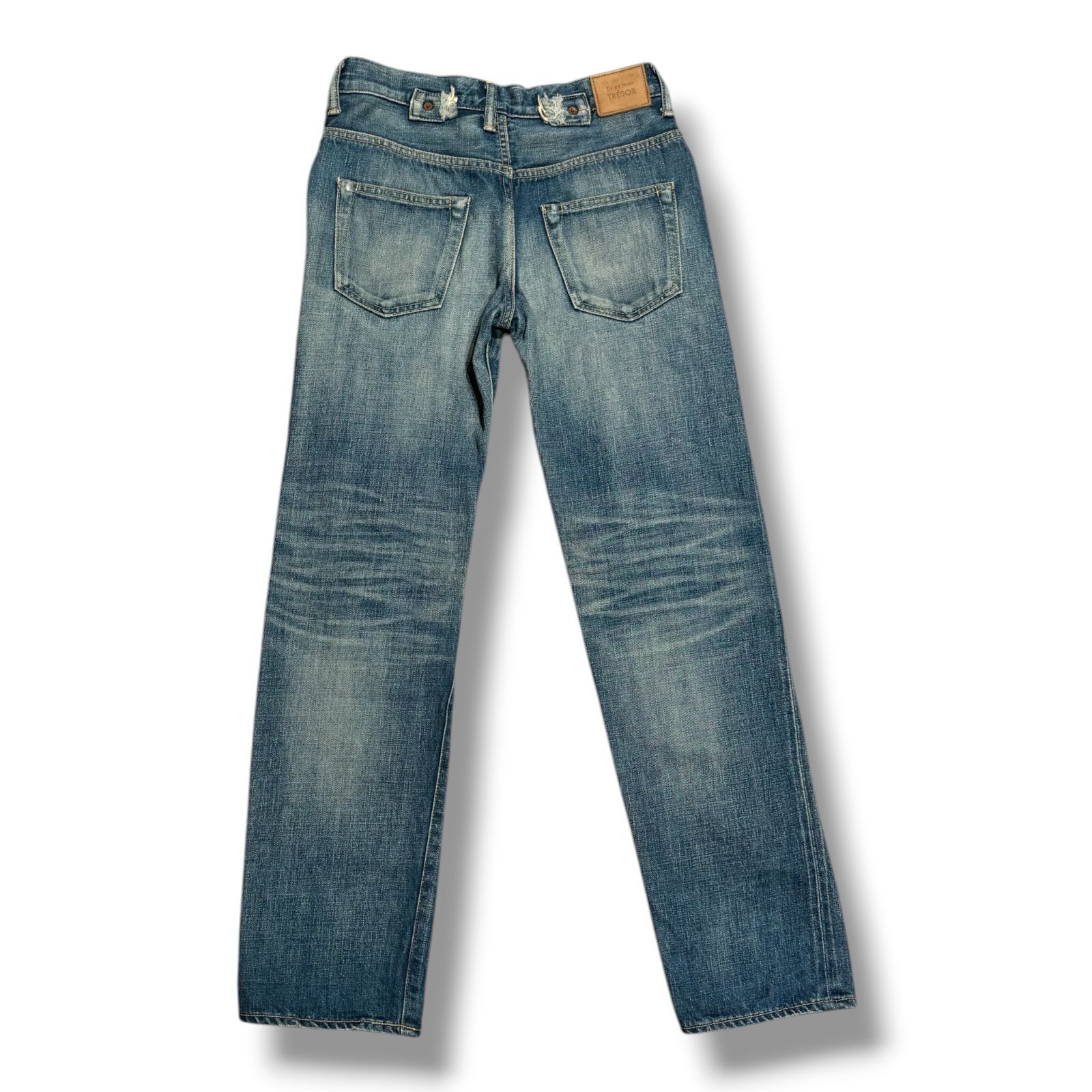 Tu es mon TRESOR パールチェーンデニムパンツ ジーンズ トゥ エ モン 