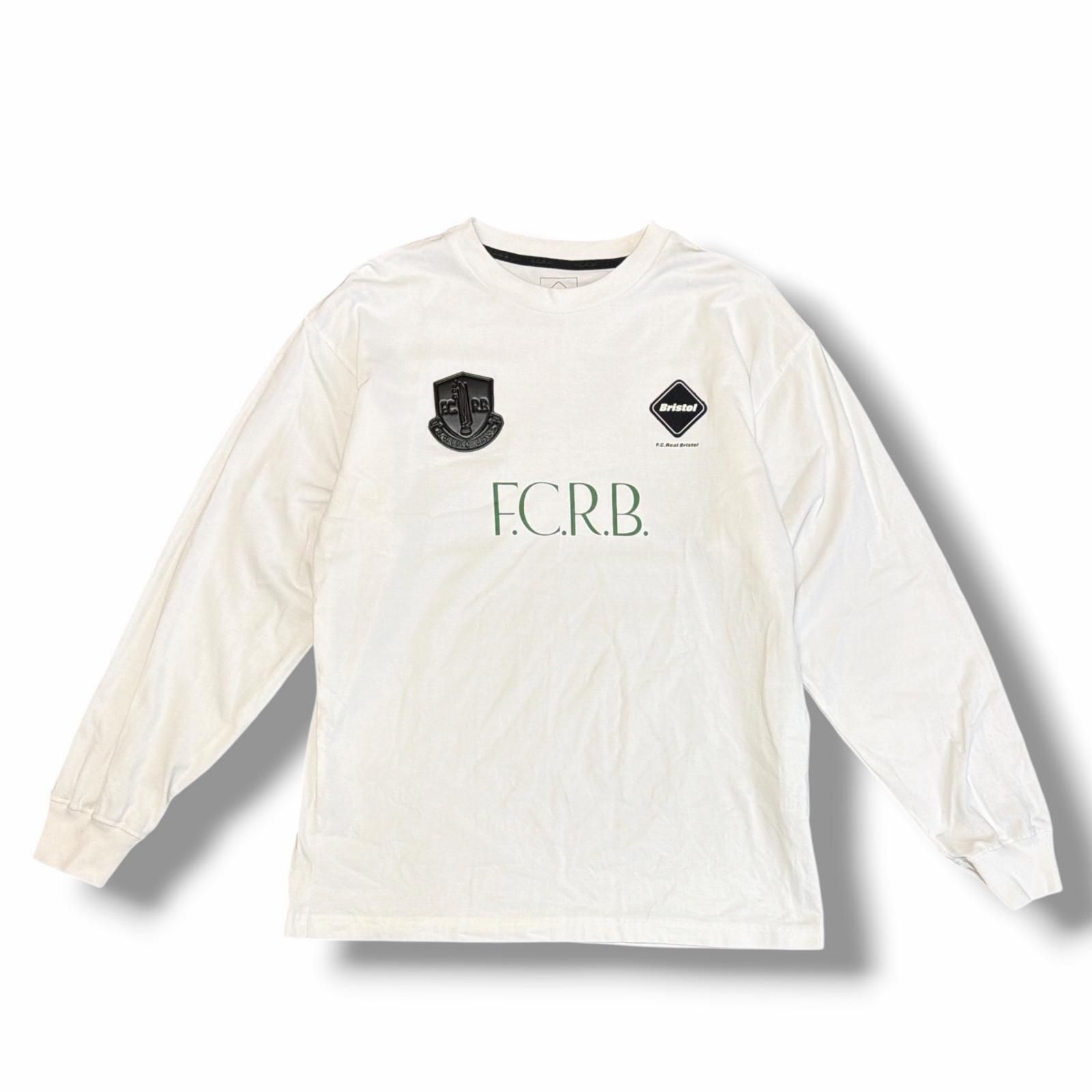F.C.R.B. LETTERED L/S TEE エンブレムロゴカットソー 長袖Tシャツ