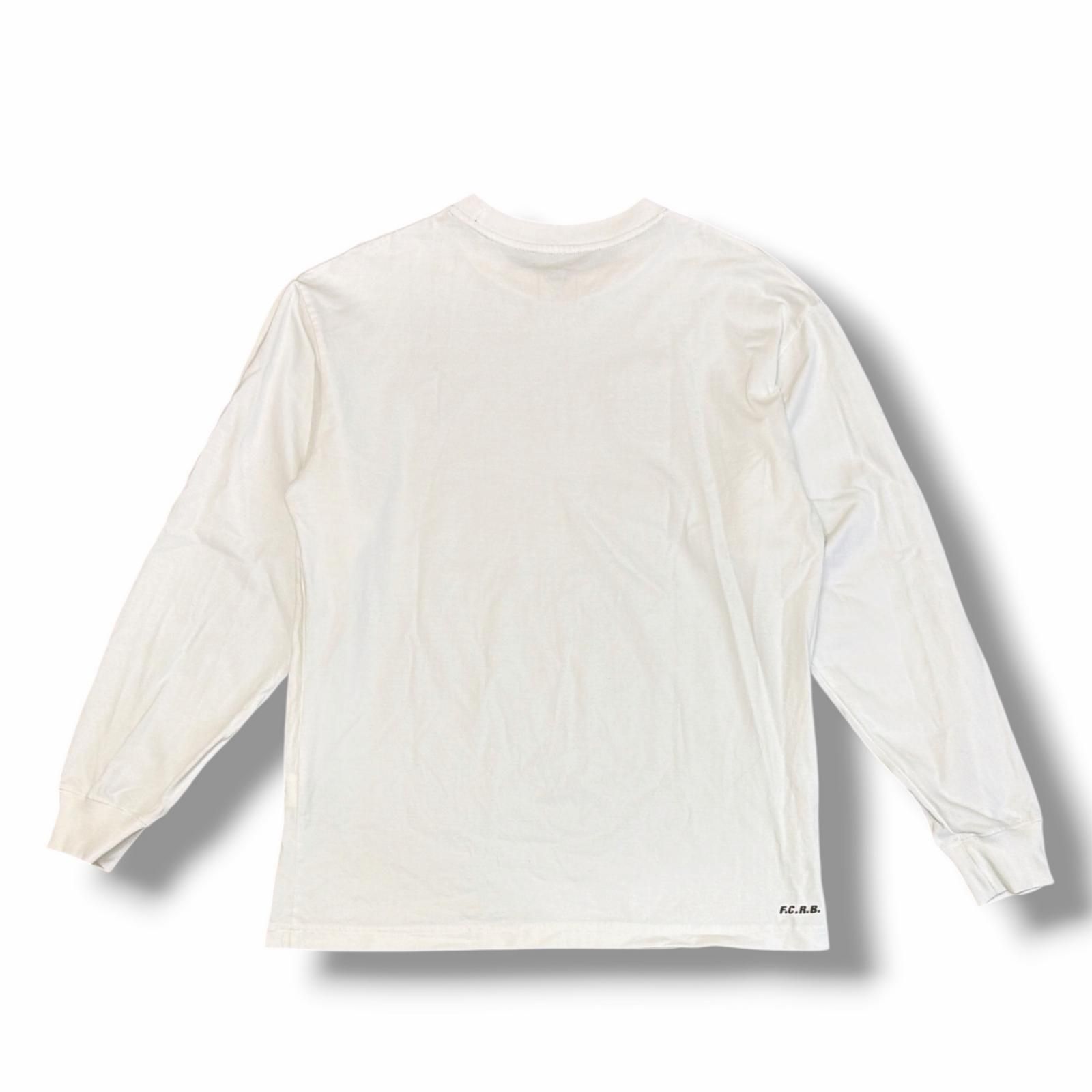 F.C.R.B. LETTERED L/S TEE エンブレムロゴカットソー 長袖Tシャツ 