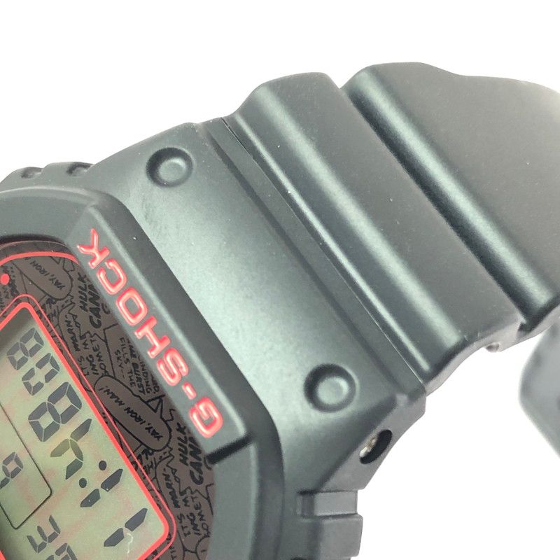 中古品】 G-SHOCK ジーショック × MARVEL マーベル コラボ DW-5600VT 
