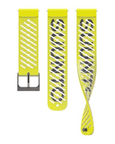 SUUNTO 22MM ATHLETIC 5 シリコンストラップ LEMON YELLOW S+MJu