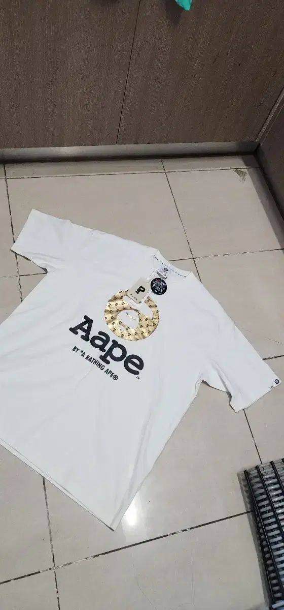 新品 Aape A BATHING APE アベイシングエイプ 半袖 XL