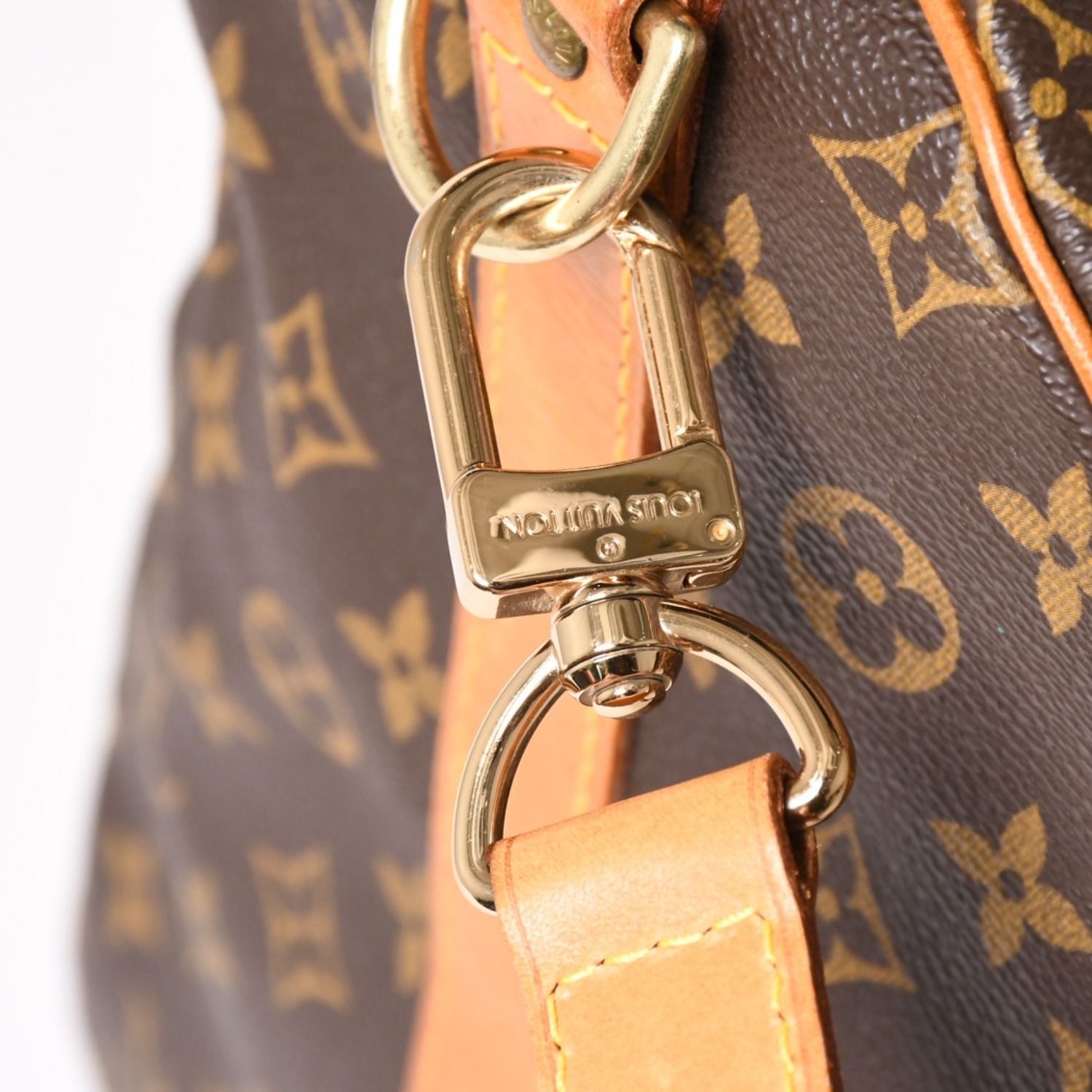 LOUIS VUITTON ルイヴィトン モノグラム キーポルバンドリエール55