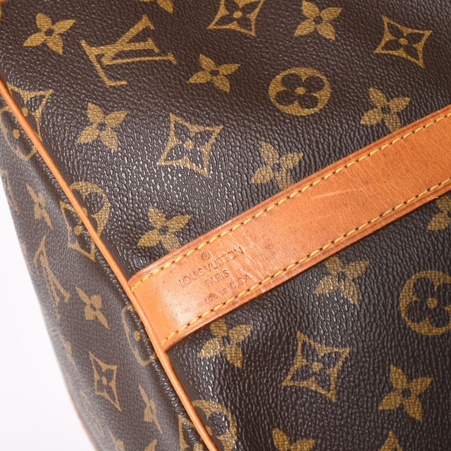 LOUIS VUITTON ルイヴィトン モノグラム キーポルバンドリエール55