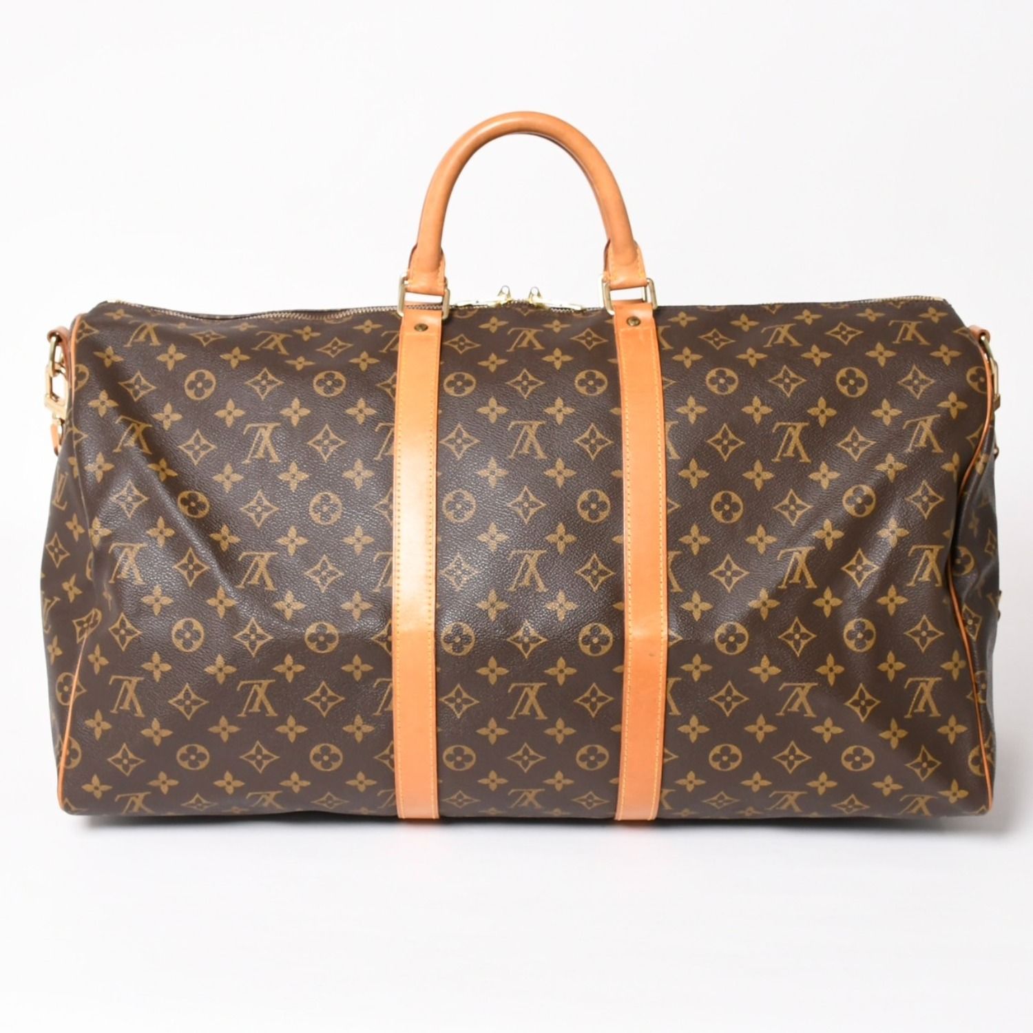 LOUIS VUITTON ルイヴィトン モノグラム キーポルバンドリエール55