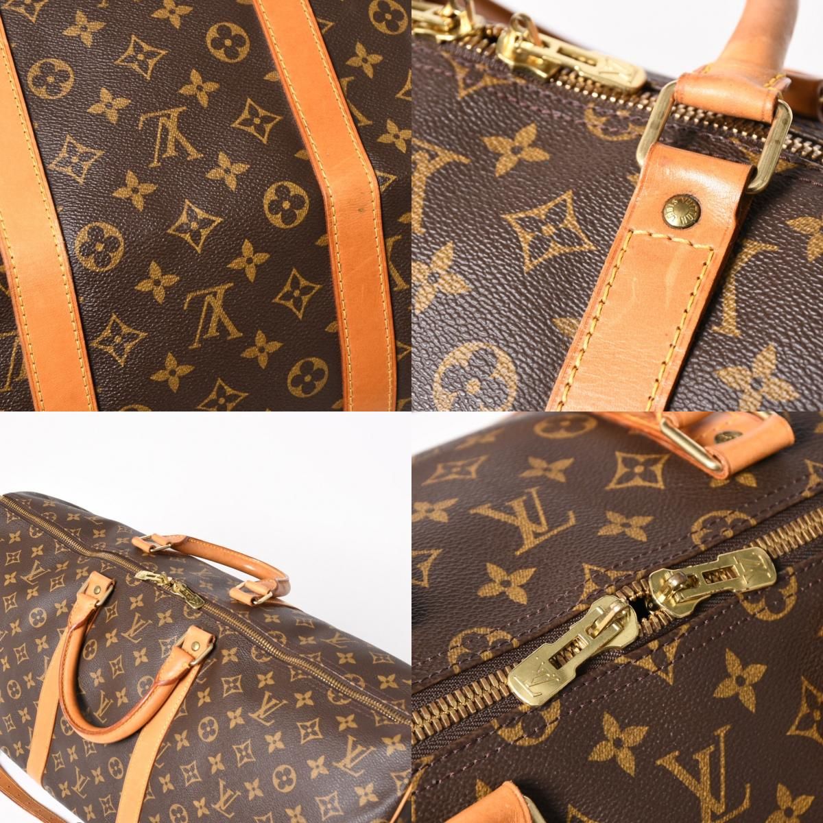 LOUIS VUITTON ルイヴィトン モノグラム キーポルバンドリエール55