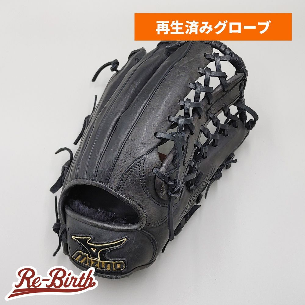 【クリーニング済み 】 ミズノ 軟式グローブ / 外野手用 型付け済み (mizuno グラブ)[WE1696]