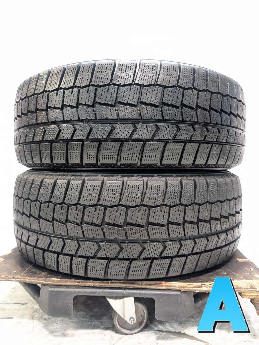 205/55R16 ダンロップ ウィンターマックス WM02 中古タイヤ スタッドレスタイヤ 2本セット w16260603117