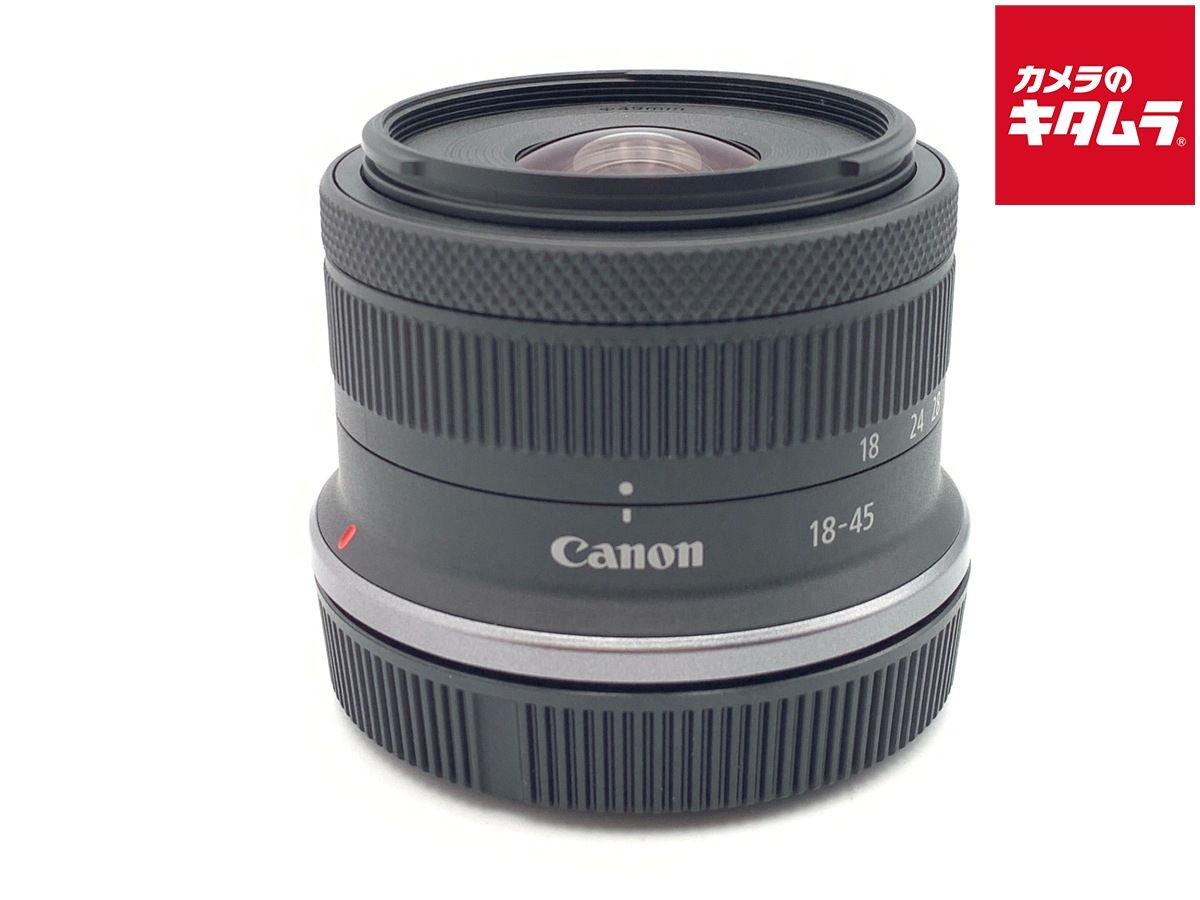 【中古】 【美品】 キヤノン RF-S18-45mm F4.5-6.3 IS STM