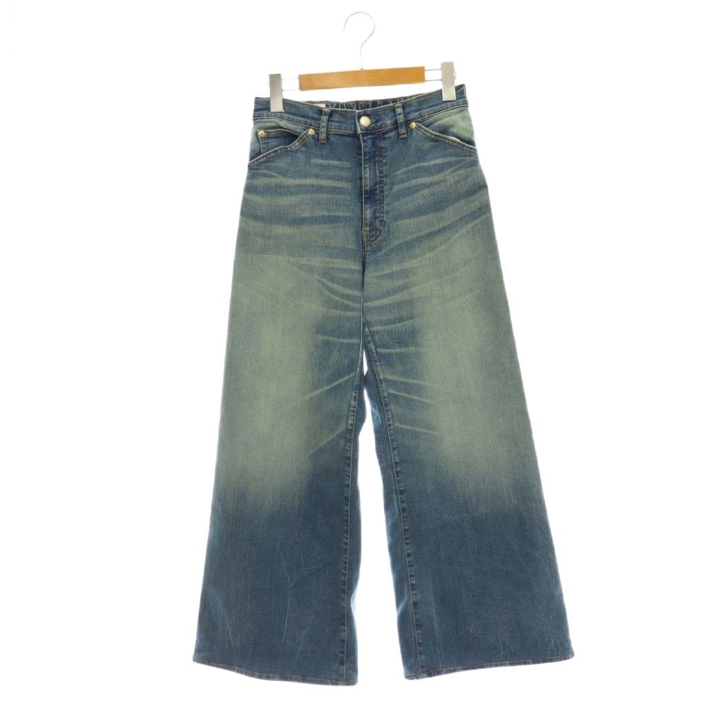 サート SURT MXSR74L MANNISH BAGGY バギー デニム パンツ ストレッチ S インディゴ /HK ■OS
