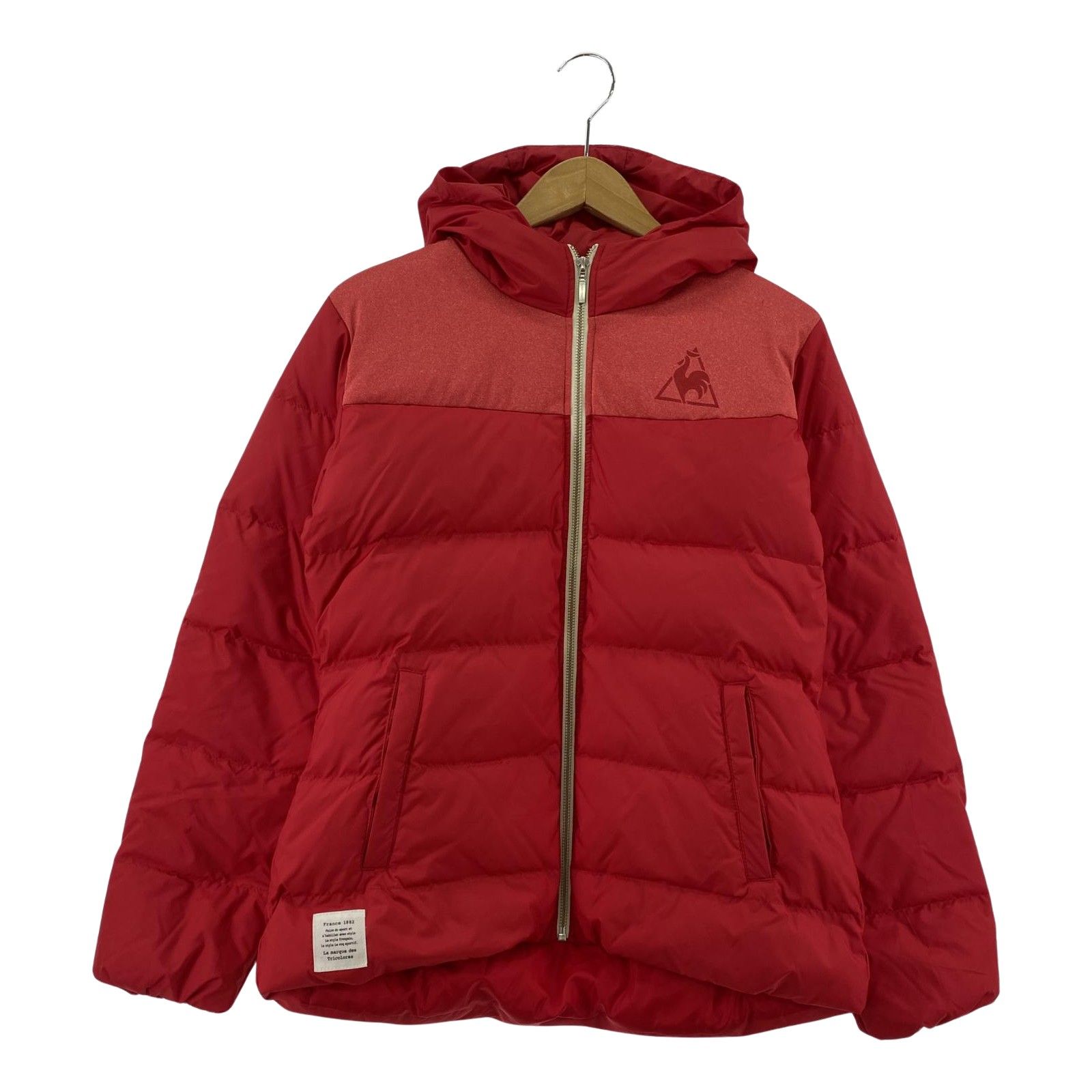 le coq sportif ルコックスポルティフダウンジャケット sizeL/レッド