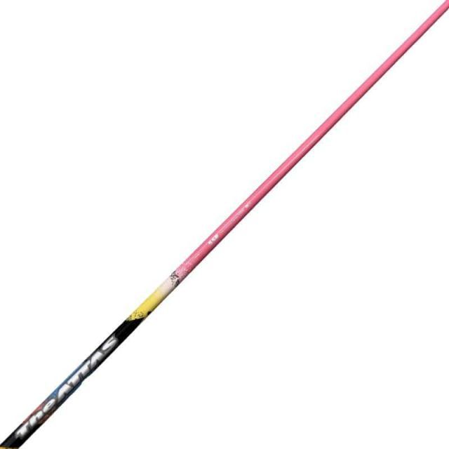 【中古】 コブラスリーブ付き(DARKSPEED系) マミヤドライバー用 シャフト The ATTAS 5(ピンク) (フレックスSR)Aランク ゴルフクラブ
