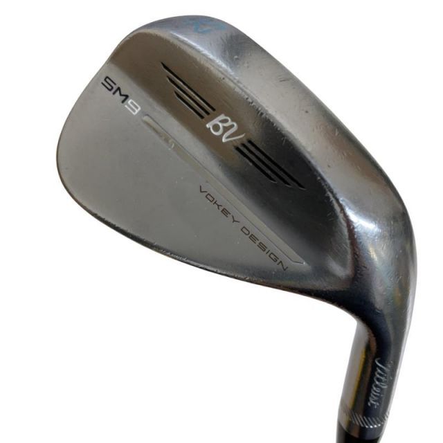 【中古】 タイトリスト VOKEY SPIN MILLED SM9 ツアークロム 52°/12°F ウェッジ WG Dynamic Gold (フレックスS) メンズ 男性用 右利き 右用 Cランク ゴルフクラブ