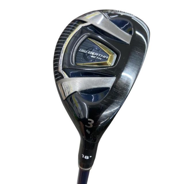 【中古】 キャロウェイ BIG BERTHA(2016) BETA U3 ユーティリティ UT GP for BIG BERTHA(ユーティリティ) (フレックスSR) メンズ 男性用 右利き 右用 Cランク ゴルフクラブ