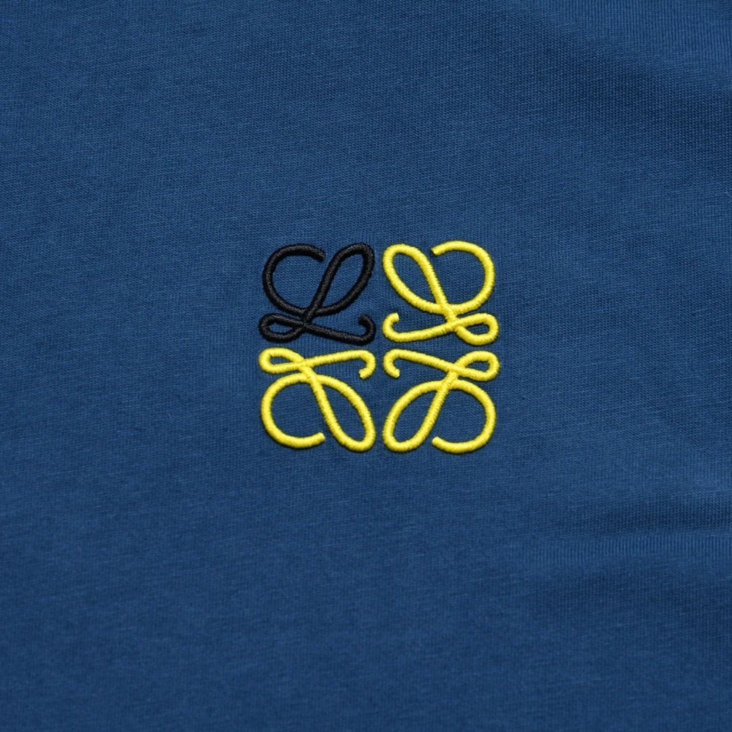 極美品 LOEWE ロエベ アナグラム Tシャツ H526Y22J26 ペトロリウム