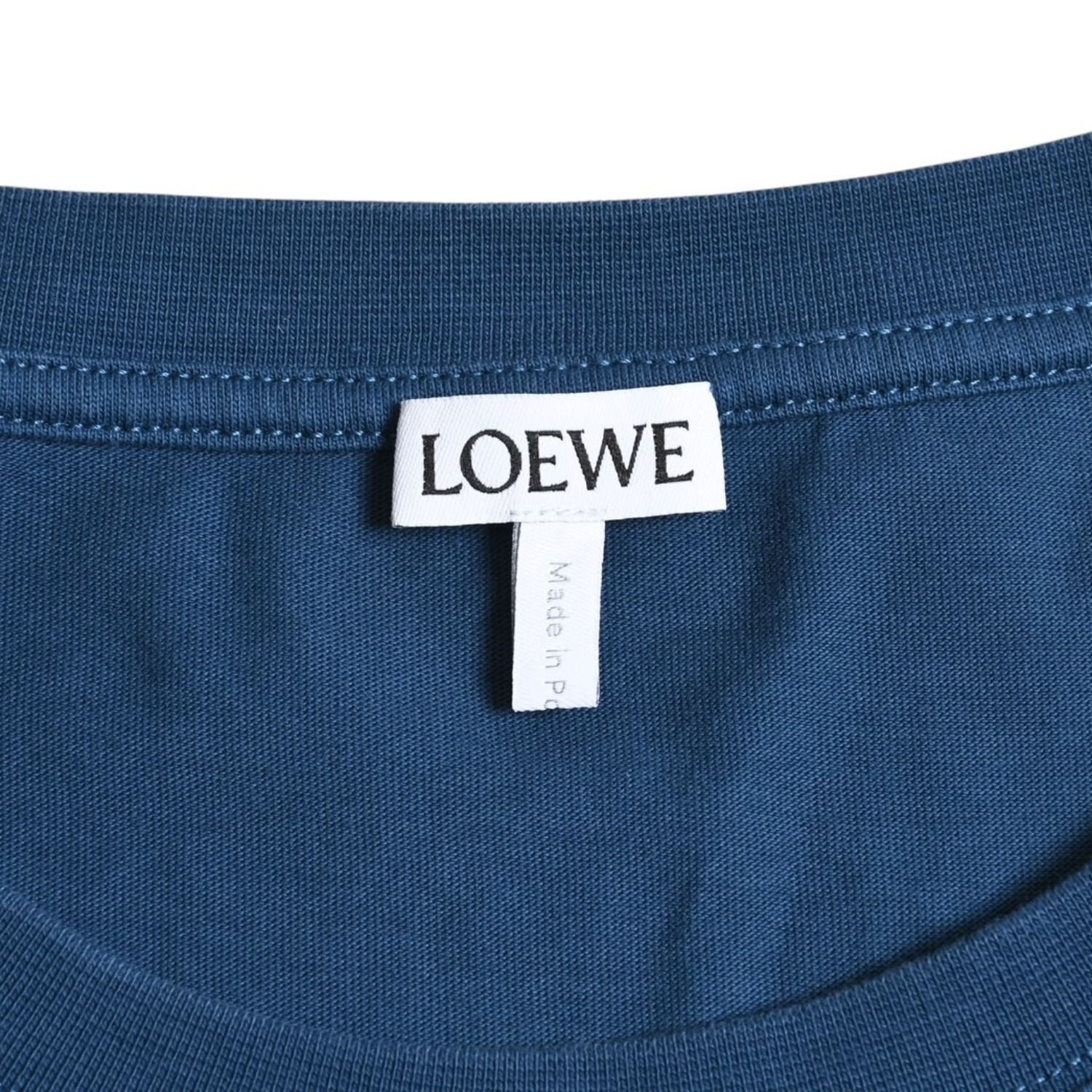 極美品 LOEWE ロエベ アナグラム Tシャツ H526Y22J26 ペトロリウム