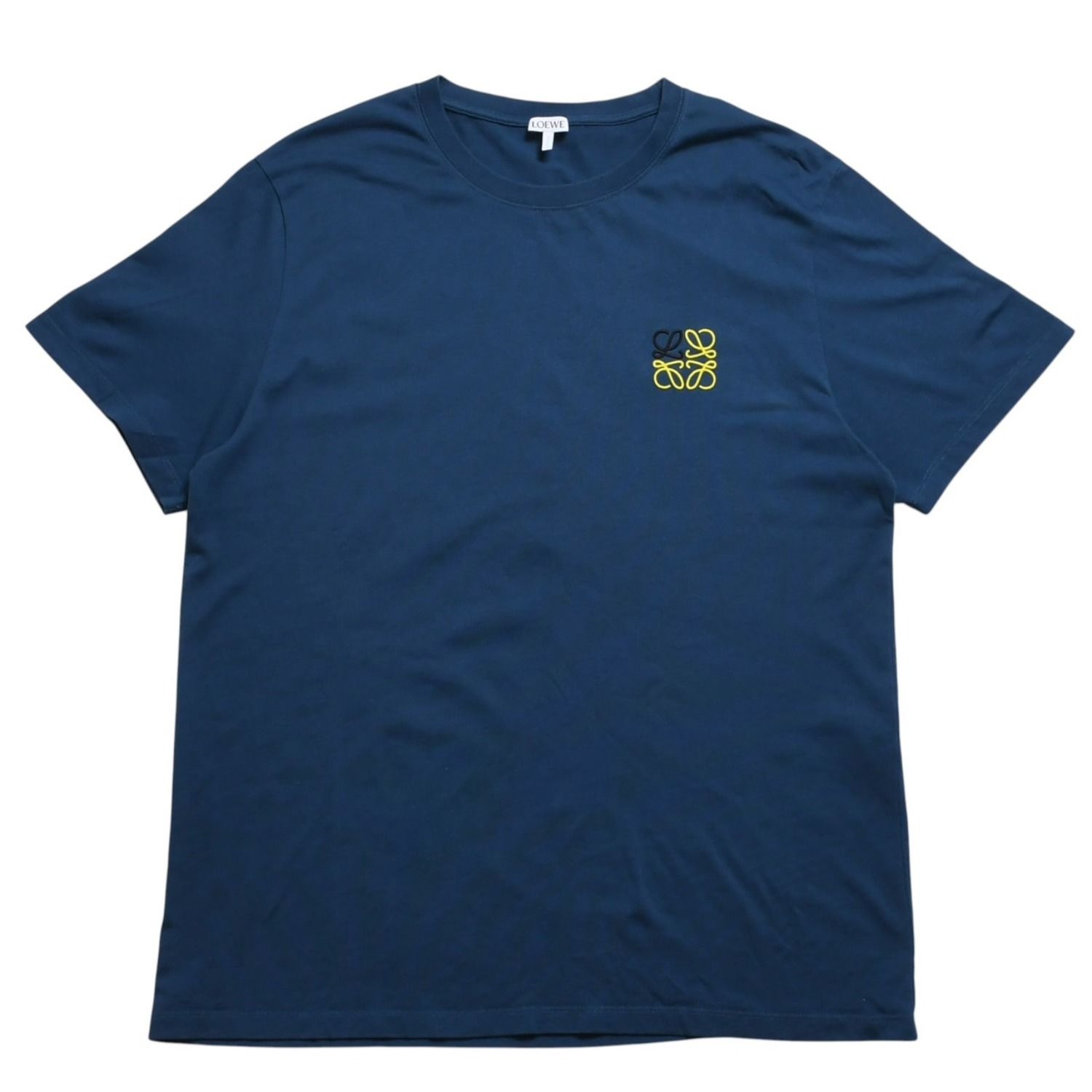極美品 LOEWE ロエベ アナグラム Tシャツ H526Y22J26 ペトロリウム