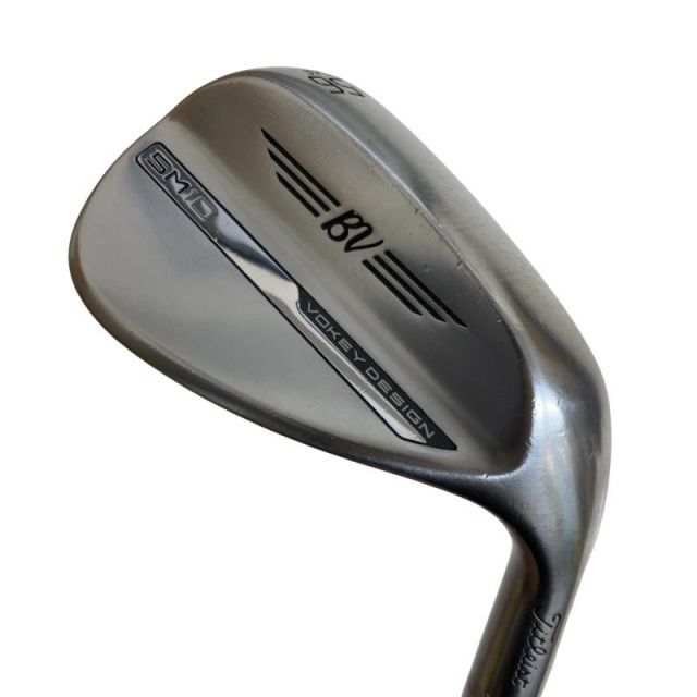【中古】 タイトリスト VOKEY SPIN MILLED SM10 ツアークロム 56°/14°F ウェッジ WG BV 105 (フレックスその他) メンズ 男性用 右利き 右用 Cランク ゴルフクラブ