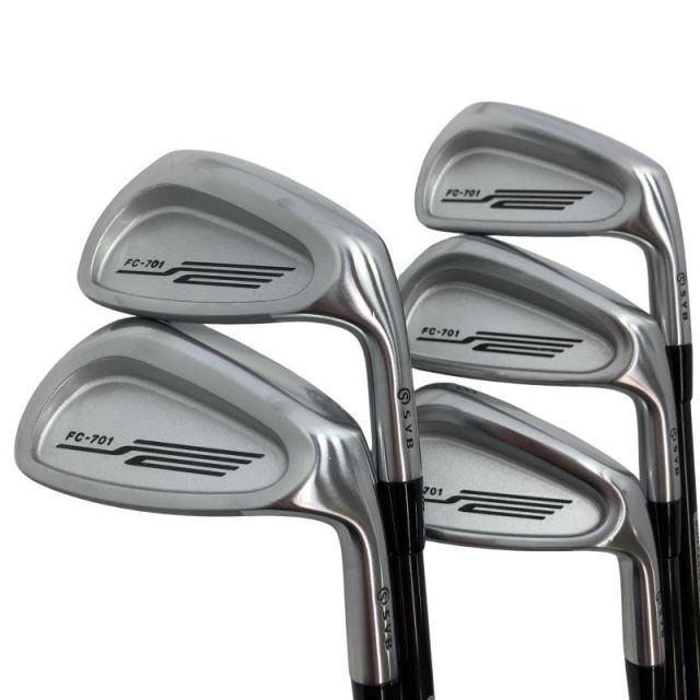 【中古】 コンセプト(SYB) FC-701 6S アイアンセット IR 純正特注シャフト (フレックスS) メンズ 男性用 右利き 右用 Cランク ゴルフクラブ