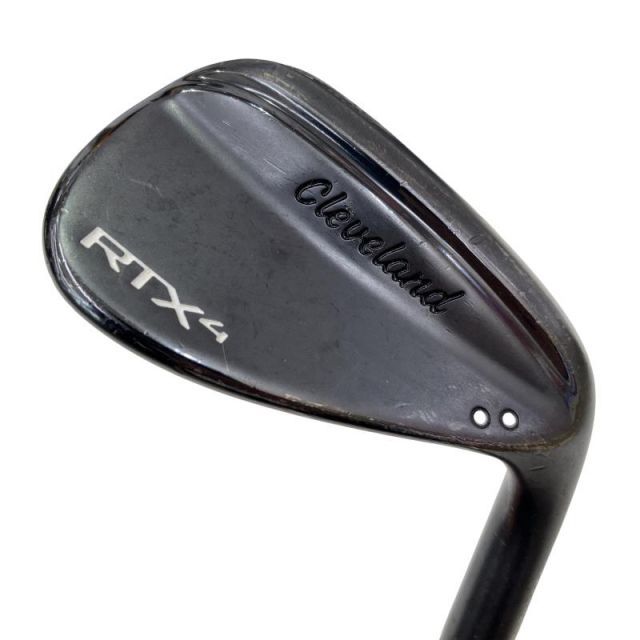 【中古】 クリーブランド Cleveland RTX-4 ブラックサテン 52°/10° MID ウェッジ WG Dynamic Gold (フレックスS) メンズ 男性用 右利き 右用 Cランク ゴルフクラブ
