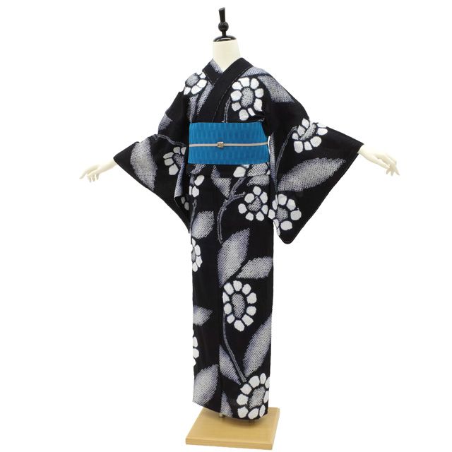 新古品】 有松 浴衣 本場有松鳴海絞り 夏物 未使用 ゆかた 絞り 木綿