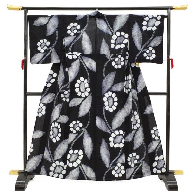 新古品】 有松 浴衣 本場有松鳴海絞り 夏物 未使用 ゆかた 絞り 木綿