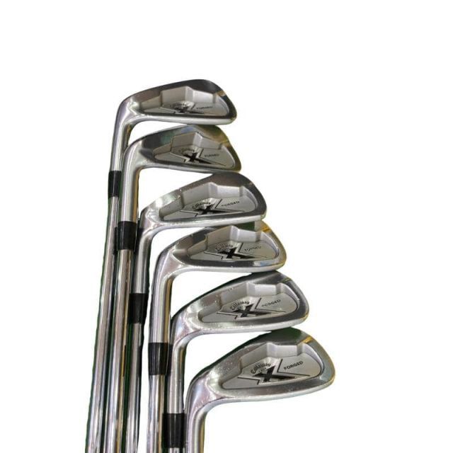 【中古】 キャロウェイ X FORGED 6S レフティ アイアンセット IR NS PRO 950GH (フレックスS) メンズ 男性用 左利き レフティ 左用 Cランク ゴルフクラブ