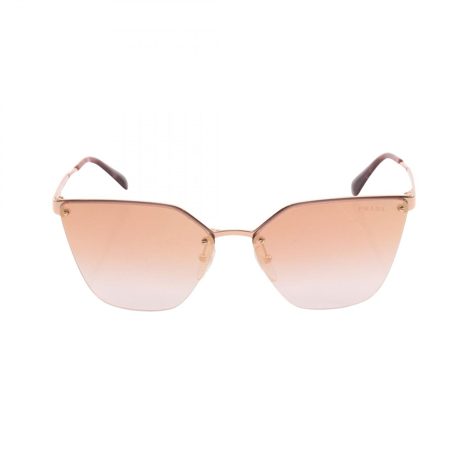 プラダ PRADA サングラス グラデーションレンズ ハーフリム SPR68T その他 サングラス レディース Used B