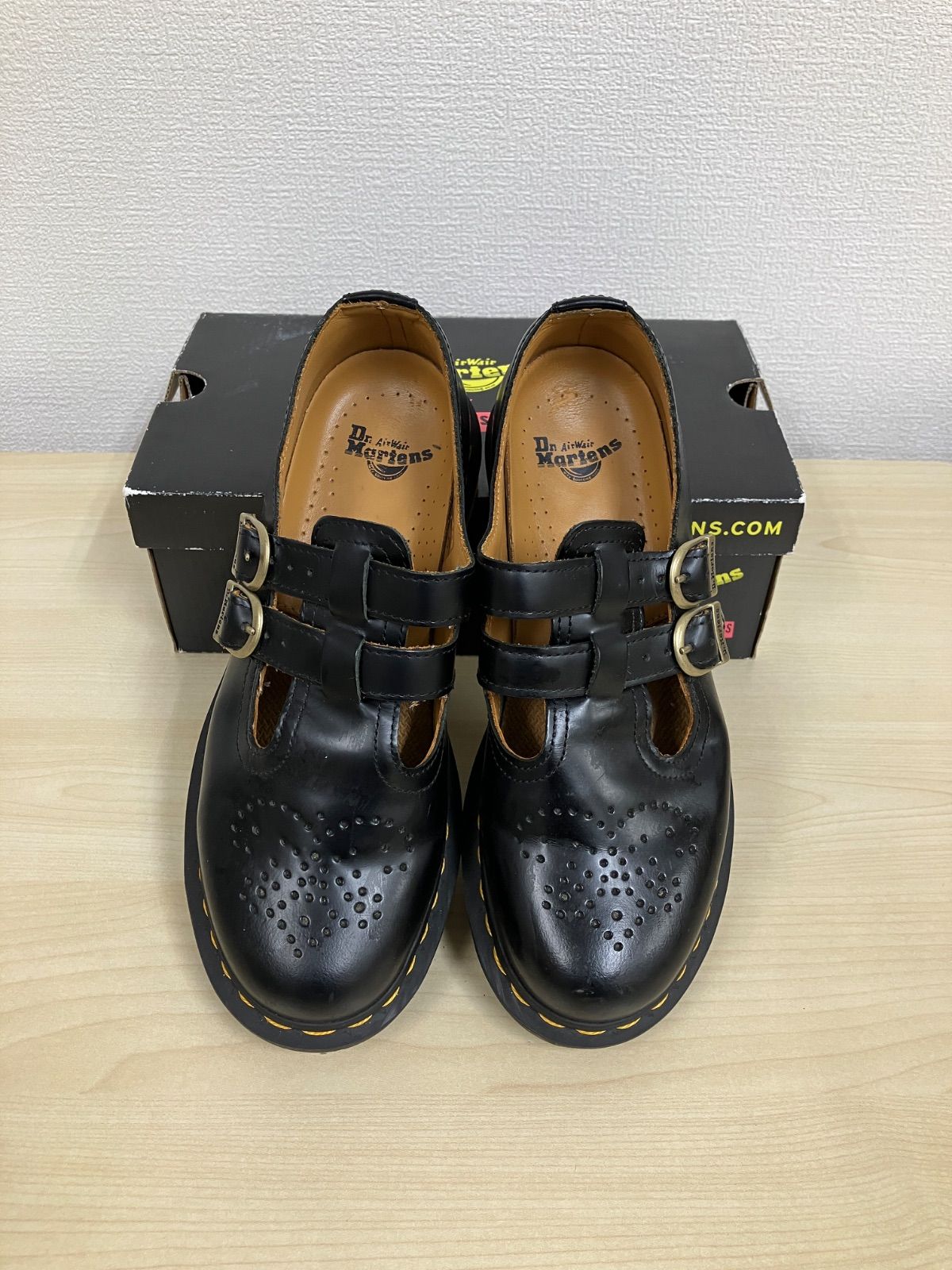P/Dr.Martens × SEX PisTOLS 12916 メリージェーンダブル ストラップ EU37