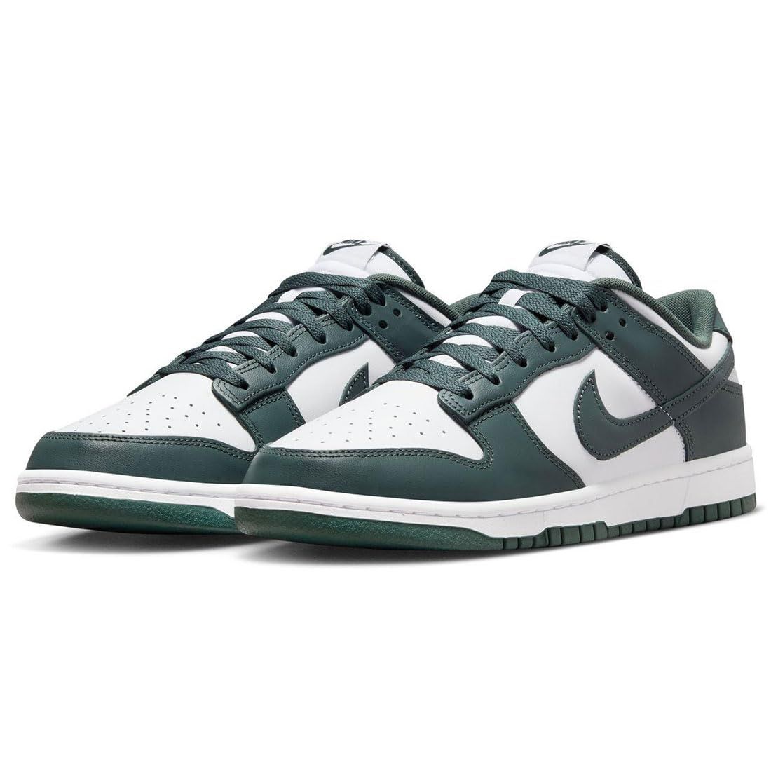 [ナイキ] ダンク ロー レトロ DUNK LOW RETRO ホワイト/ホワイト/ビンテージグリーン DV0833-111 26.5cm [26.5 cm]