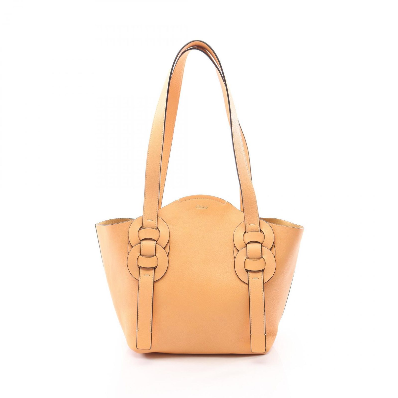 クロエ Chloe トートバッグ DARRYL ダリル ベージュ レザー ダリル トートバッグ レディース Used A