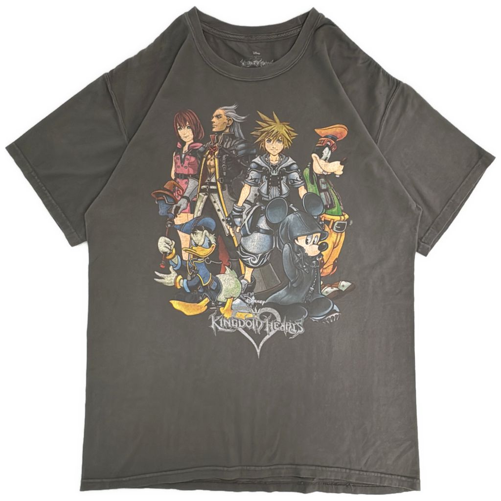 Disney ディズニー KINGDOM HEARTS キングダムハーツ 半袖Tシャツ