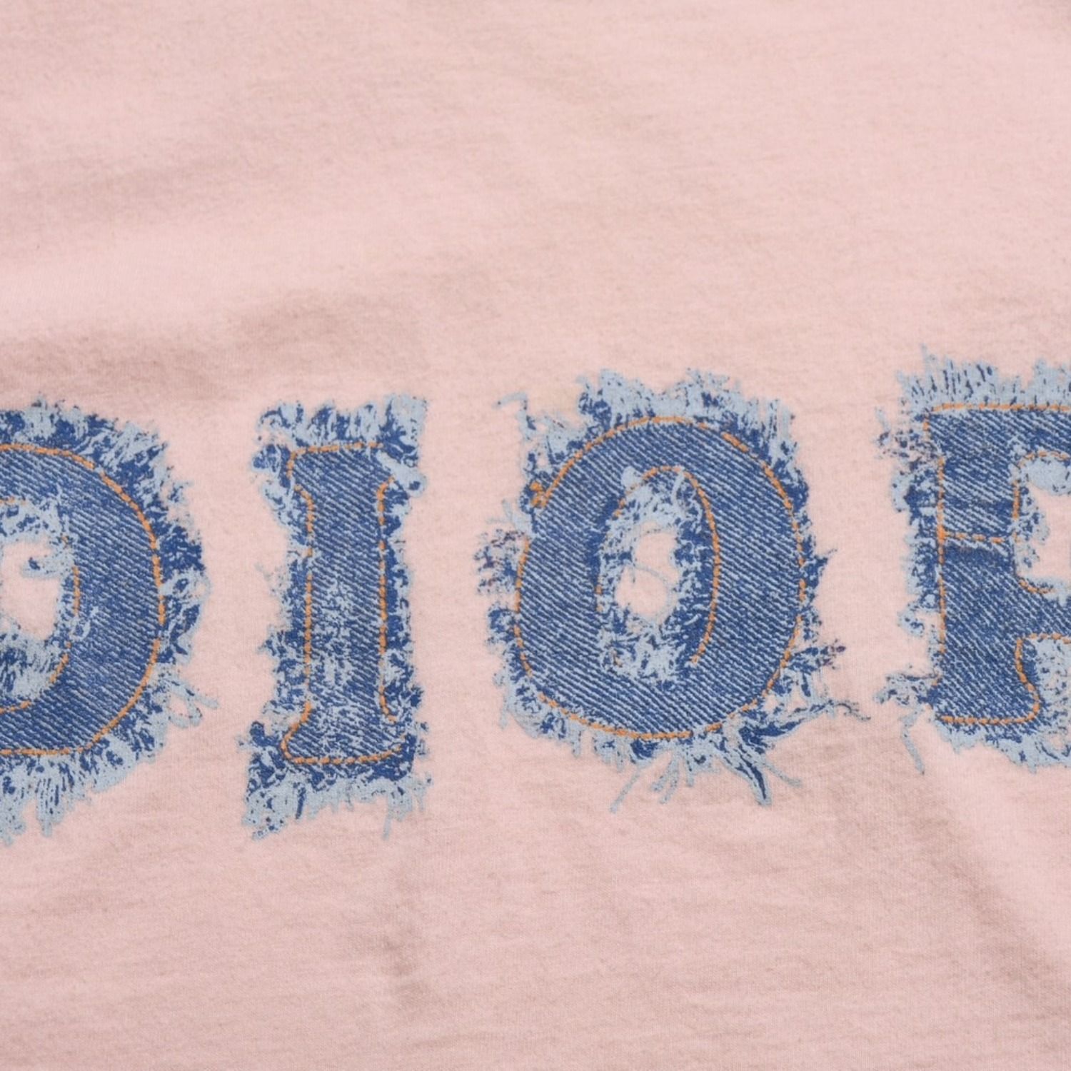 Christian Dior クリスチャンディオール デニムロゴ ノースリーブ 
